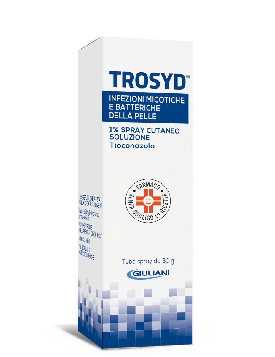 Trosyd Spray Cutaneo 30g 1%-3