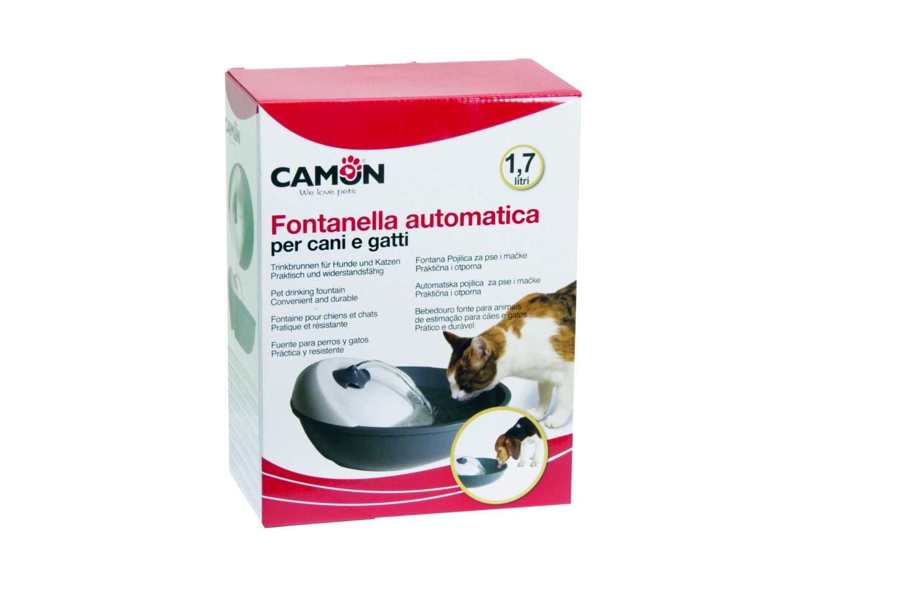 Camon Fontana Automatica Per Cani E Gatti 1,7L-4
