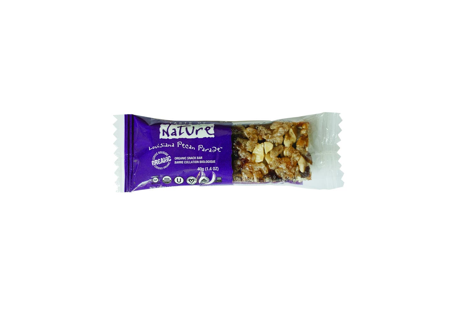 Taste Of Nature Barretta Ciliegie E Noci Pecan Bio 40g  - 2