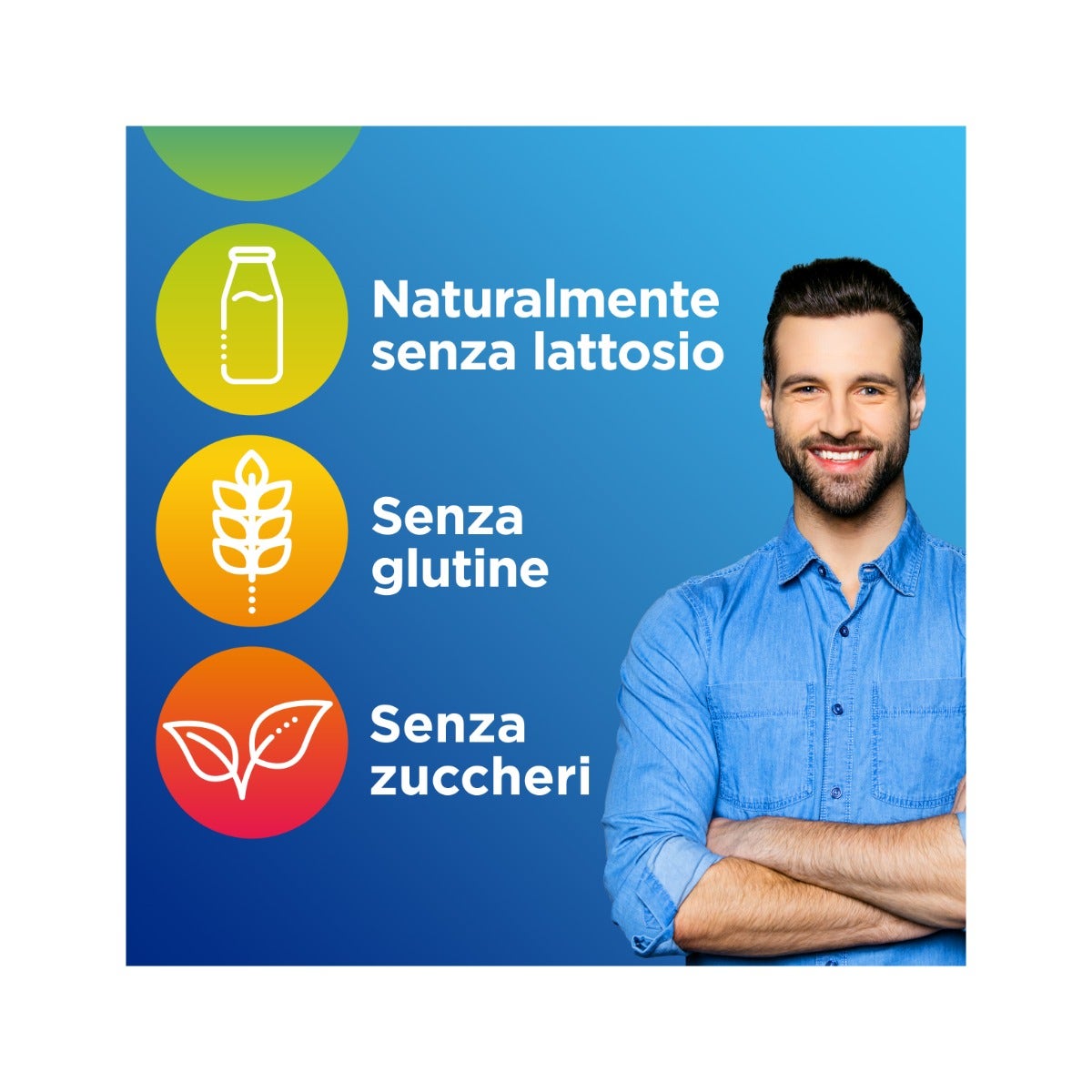 Multicentrum Uomo Integratore Alimentare Multivitaminico Vitamina B D3 A Calcio Magnesio 30 Compresse-6