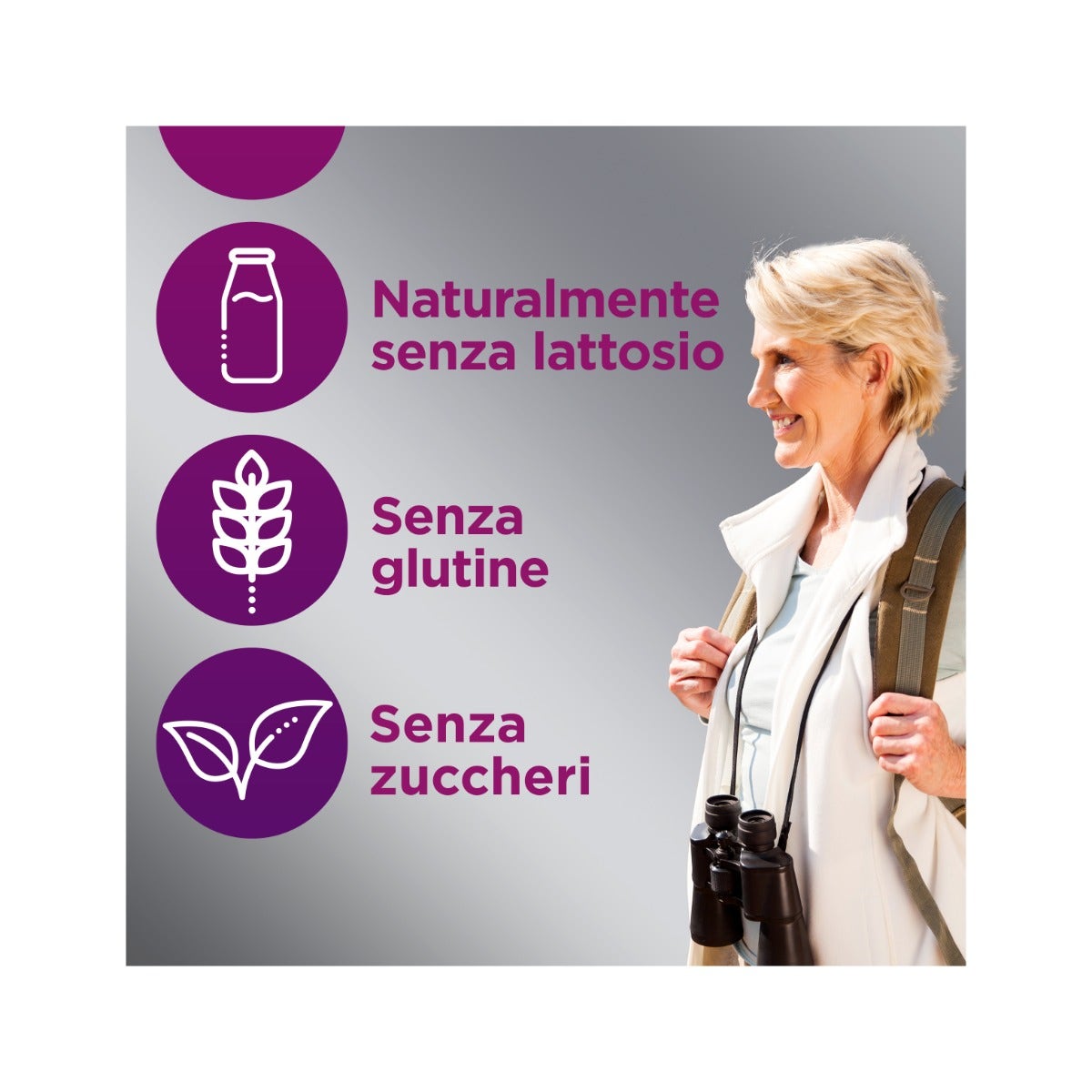 Multicentrum Donna 50+ Integratore Multivitaminico Multiminerale Calcio Ferro Acido Folico 60 Compresse-5