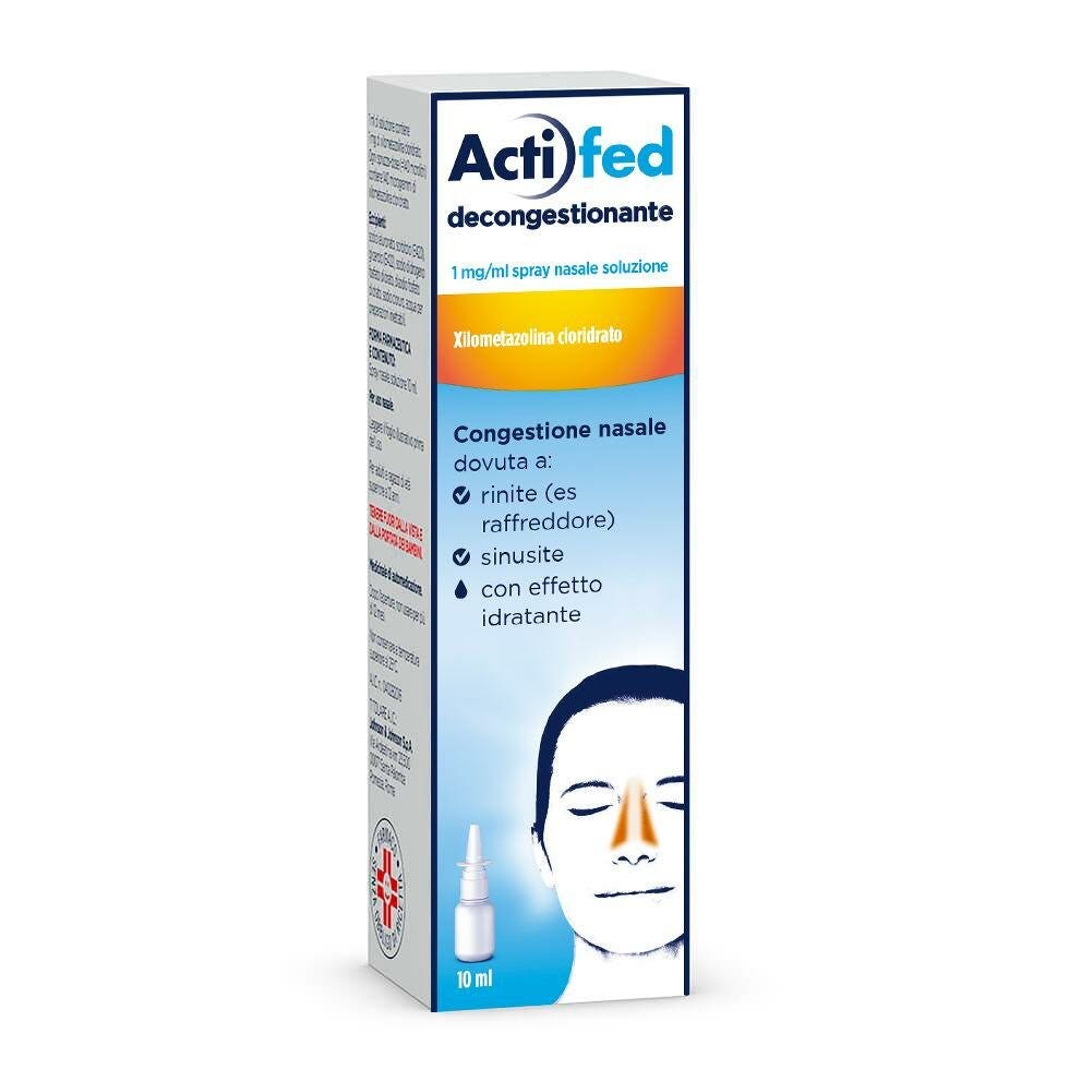 Actifed Decongestionante Spray Nasale Rinite e Sinusite-1