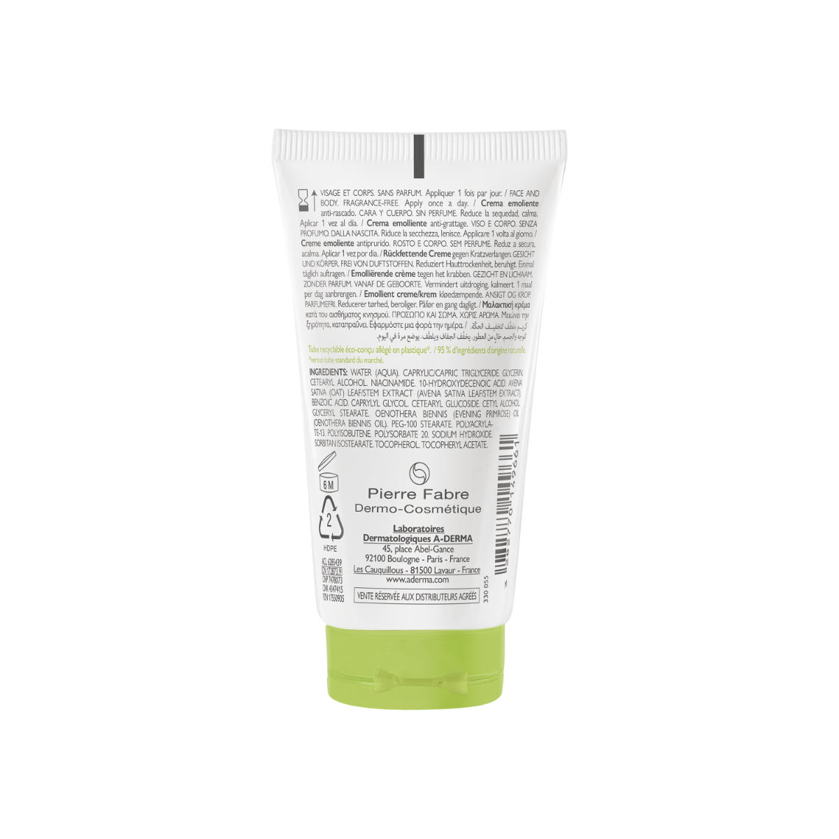 A-Derma Exomega Control Crema Emolliente Anti-Grattage 50ml-2