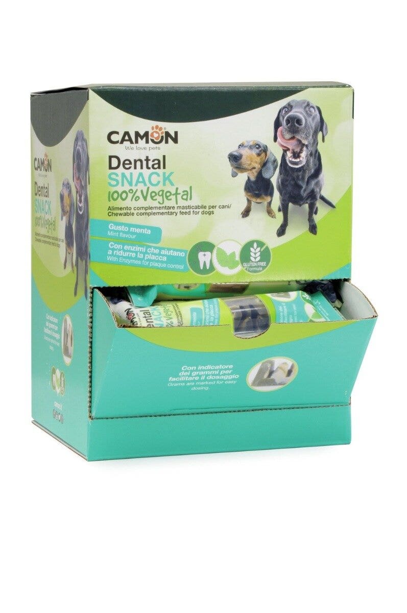 Camon Dental Snack Con Enzimi Attivi Per Cani 35g 12cm-1
