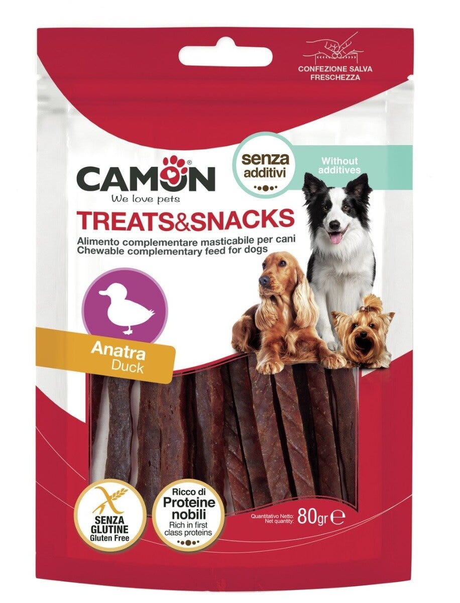 Camon Anatra Soft Sticks Per Cani 80g 11cm-4
