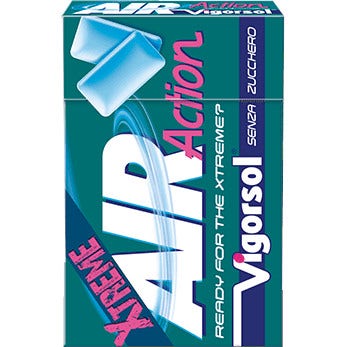 Vigorsol Air Act Extreme Chewing-Gum 31g 20 Pezzi  - 2