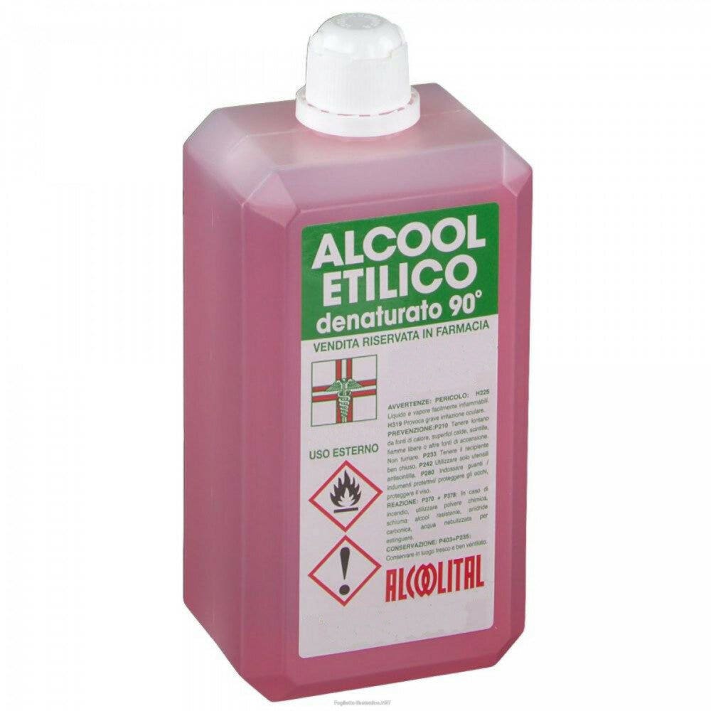 Alcool Etilico Denaturato 90% 250ml-2