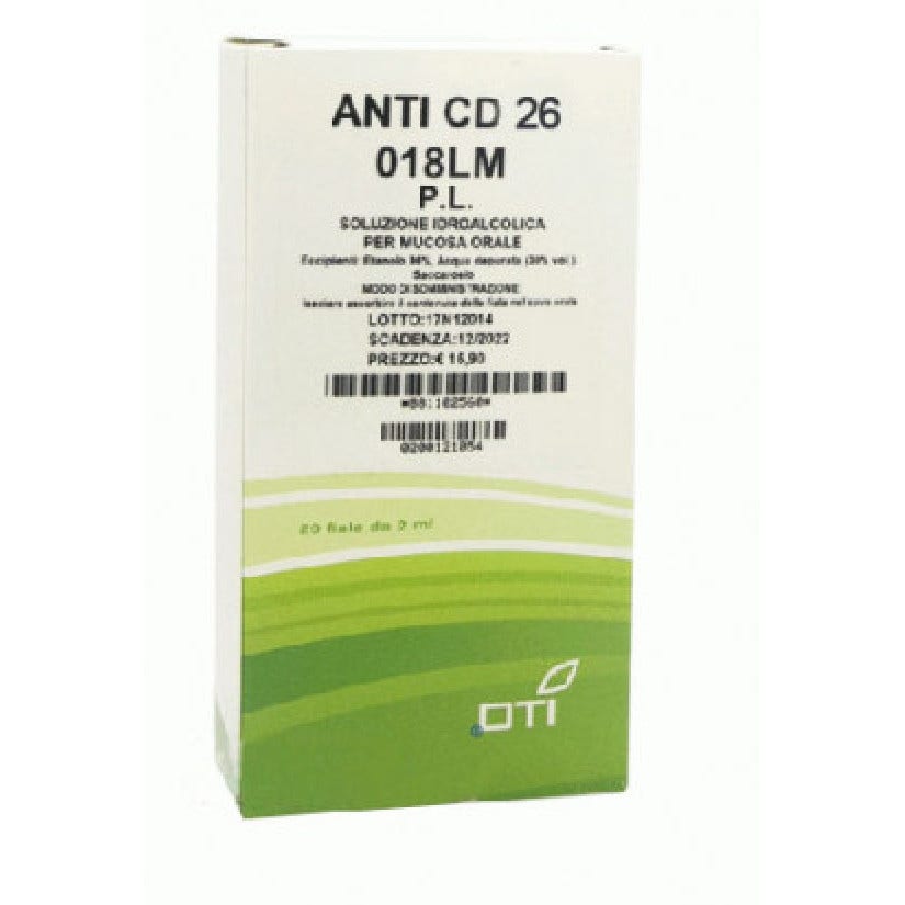 Anti CD 26*018 LM Potenziata Liquida 20 Fiale 2ml Soluzione Idroalcolica   - 1