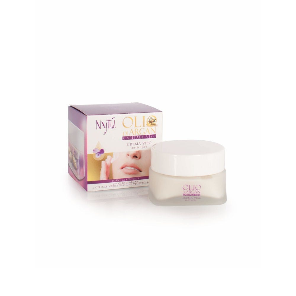 Najtù Argan Viso Crema Antirughe 50ml  - 1