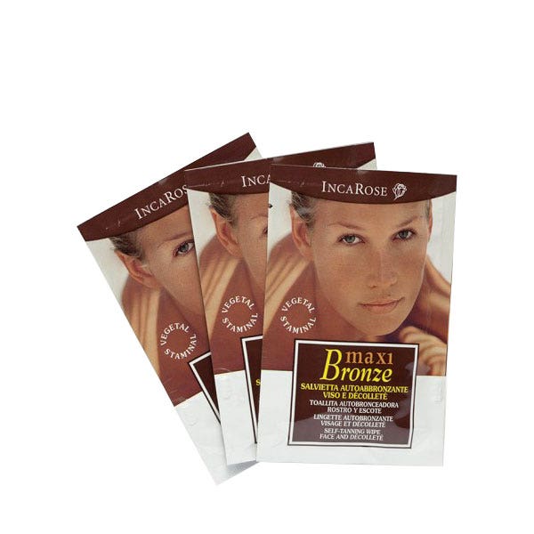 Incarose Maxi Bronze 7 Salviette Autoabbronzanti  - 2