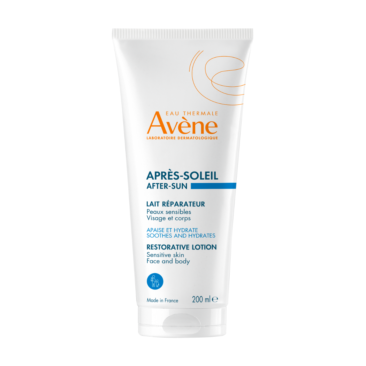 Eau Thermale Avene Latte Ristrutturante Doposole 200ml-0