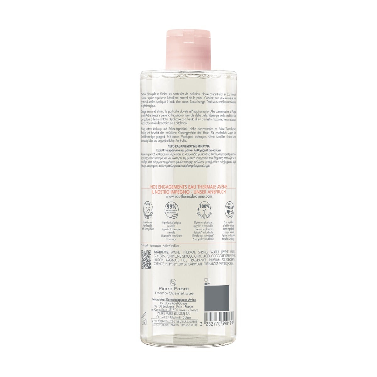 Eau Thermale Avène Les Essentiels Acqua Micellare Detergente Struccante 400ml-1