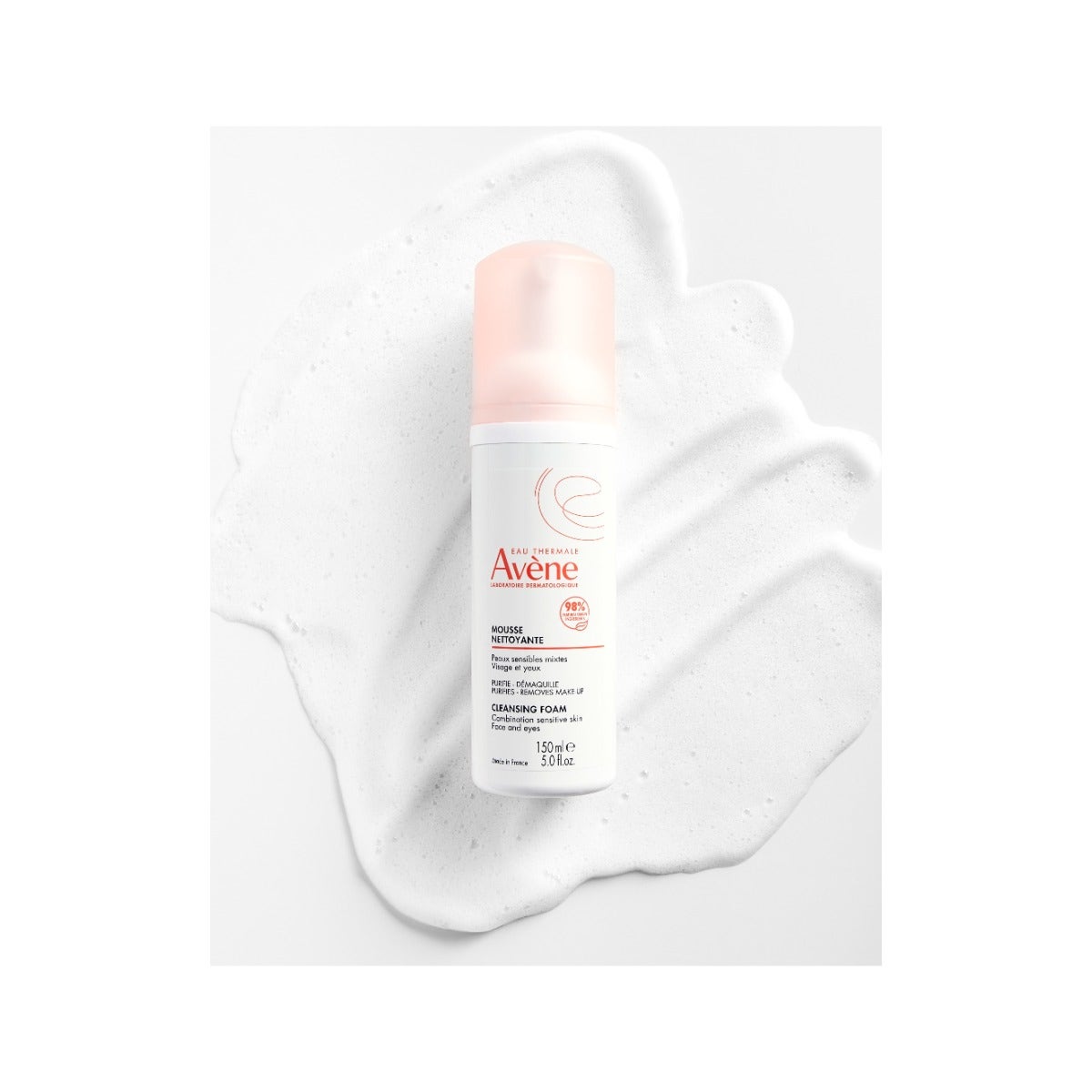 Eau Thermale Avène Les Essentiels Mousse Opacizzante Detergente 150ml-4