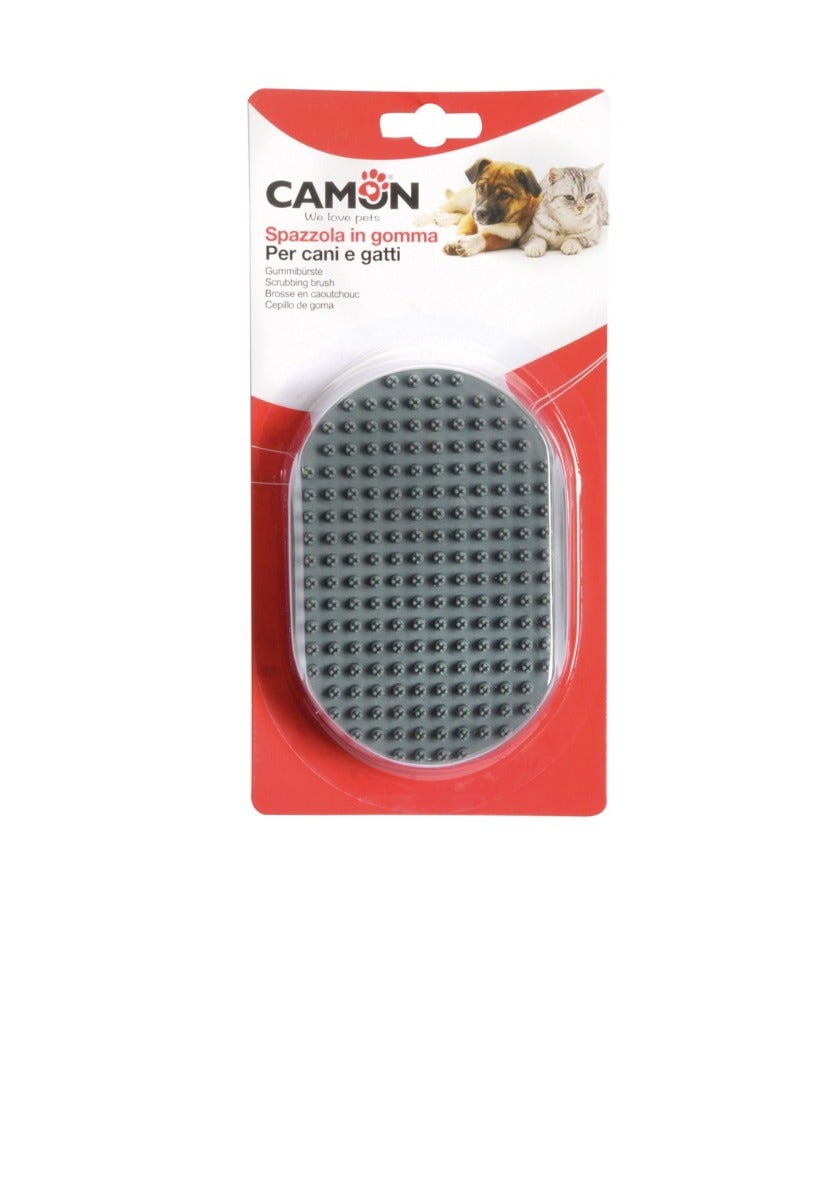 Camon Spazzola Ovale Di Gomma 13x9cm-1