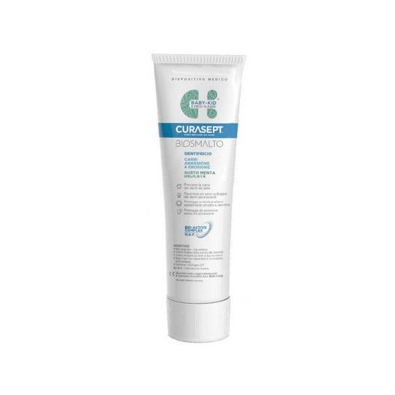 Curasept Dentifricio Biosmalto Baby Kid Menta 50ml-1