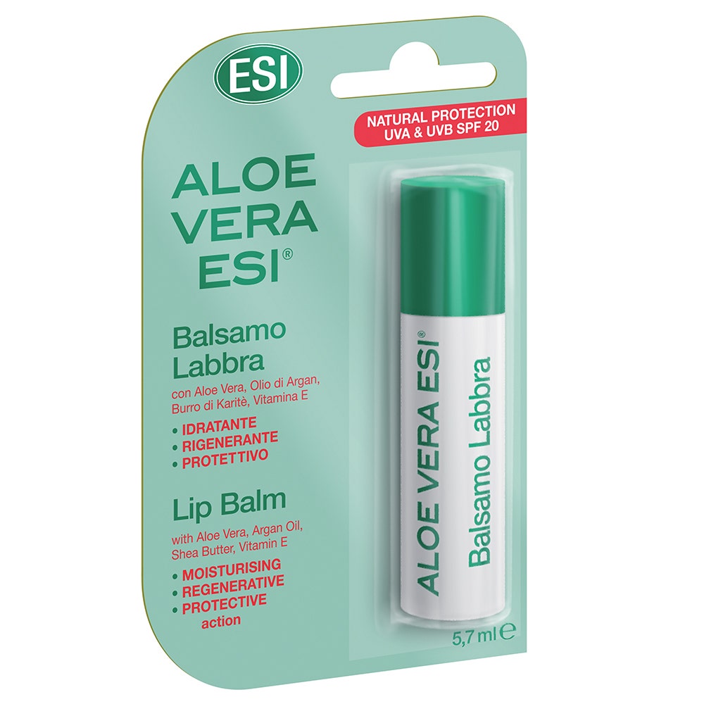 Esi Aloe Vera Balsamo Labbra SPF20 5.7ml-2