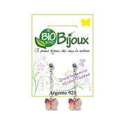 Bioetic Bijoux Orecchini Pendente Farfalla Argento  - 1