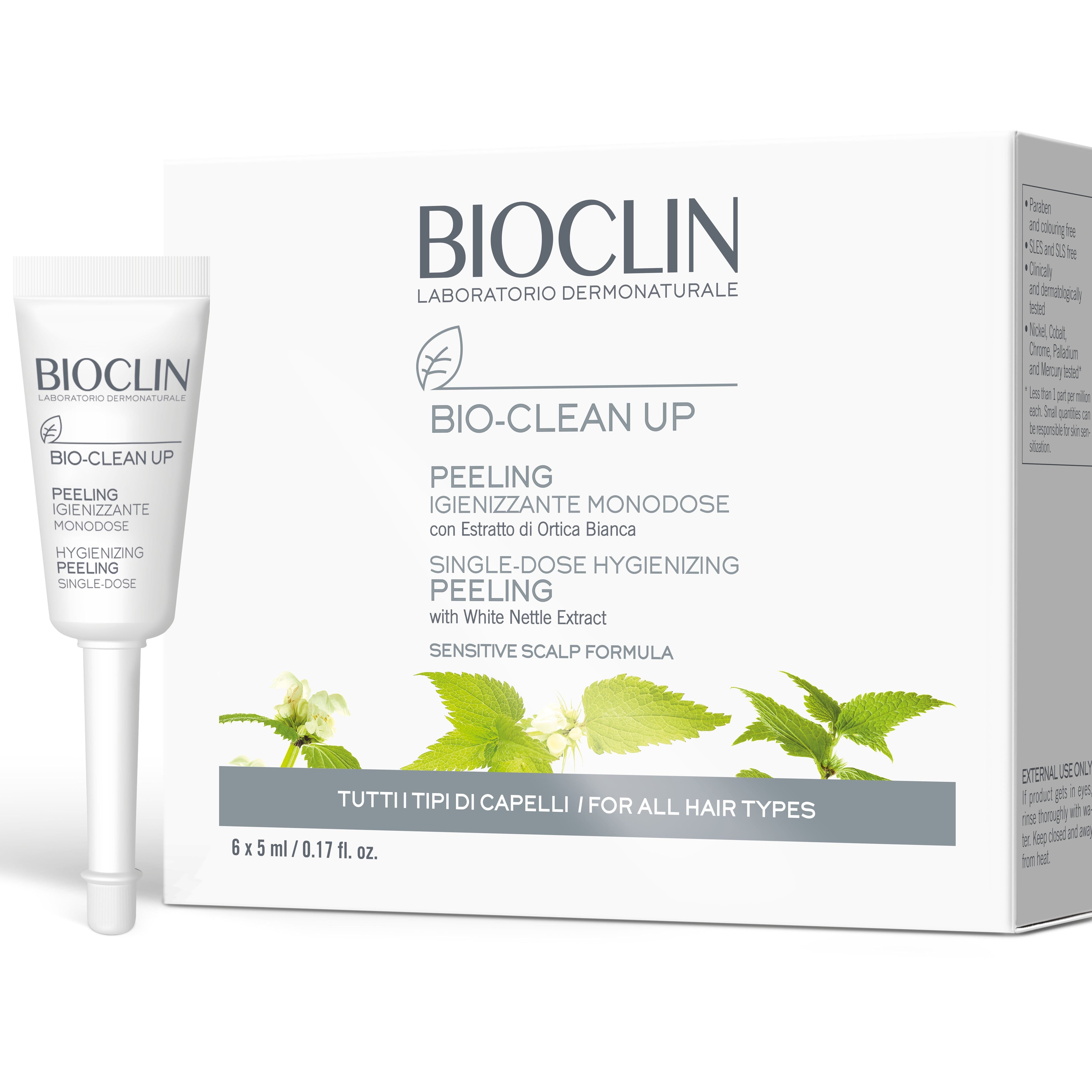 Bioclin Bio-Clean Up Peeling Cuoio Capelluto 6x5ml  - 2