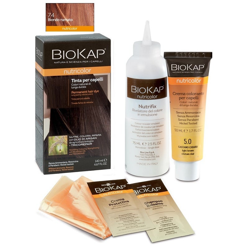 Biokap Nutricolor Tinta Capelli 7,4 Biondo Ramato   - 2