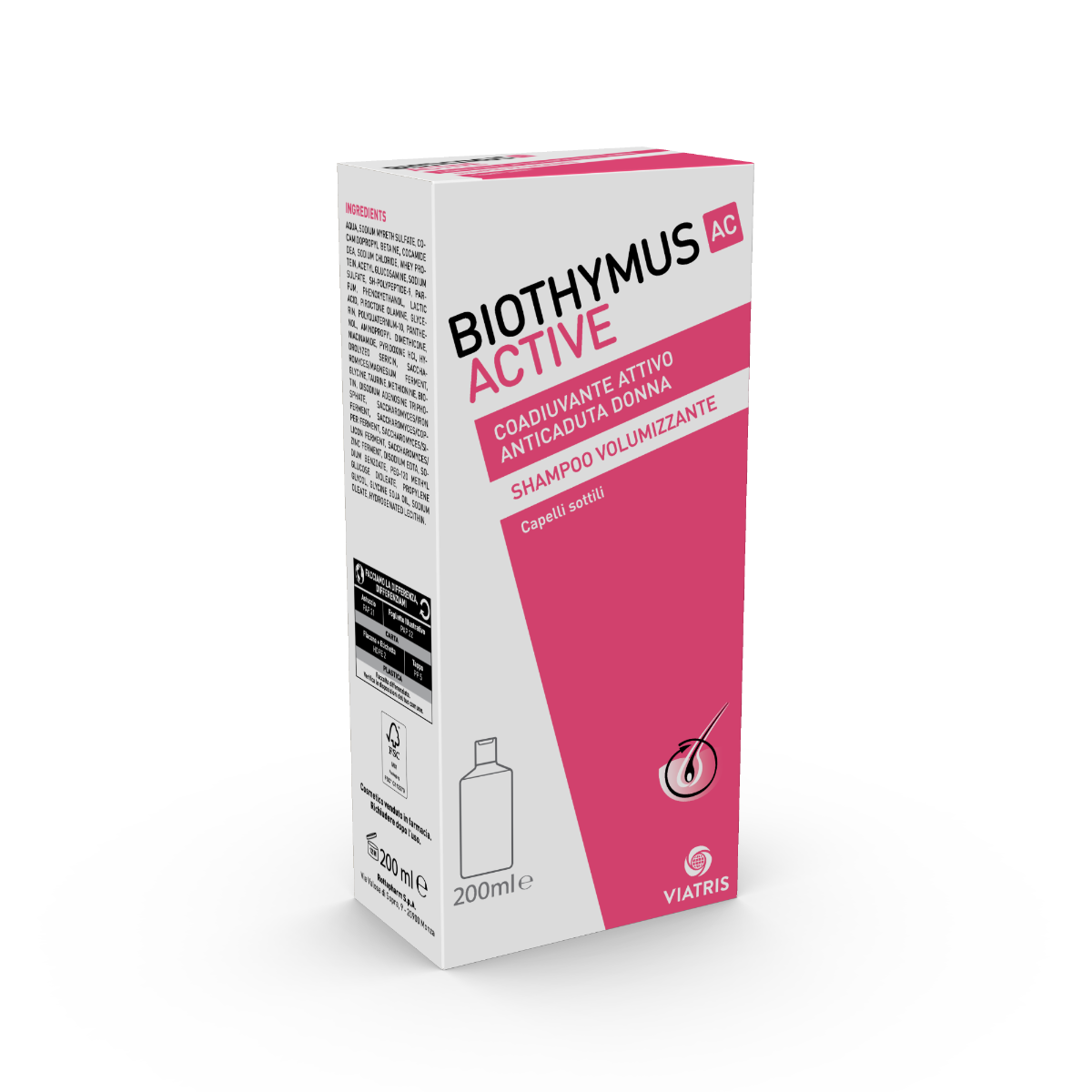 Biothymus Ac Active D Shampoo Volume 200 ml-2
