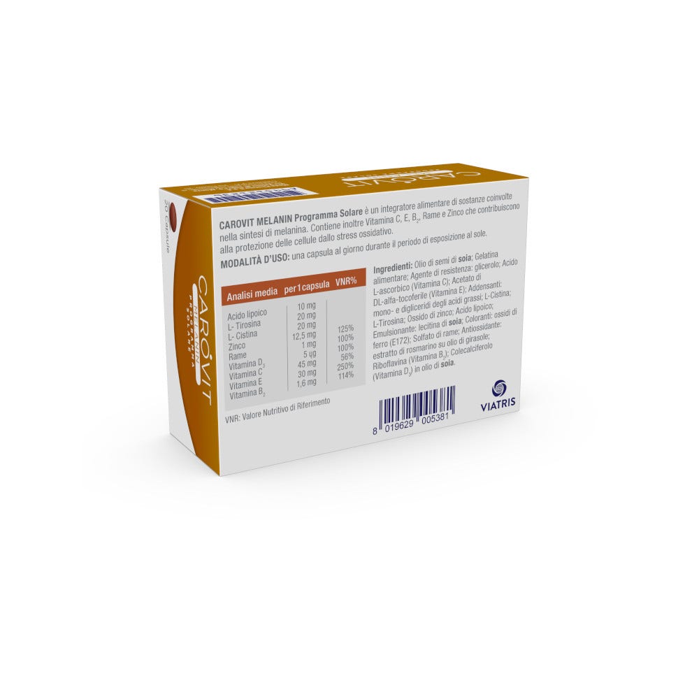 Carovit Melanin 20 Capsule-5