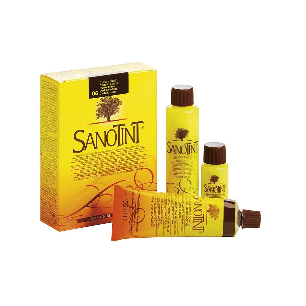 Sanotint Tintura Capelli 06 Castano Scuro 125ml-2
