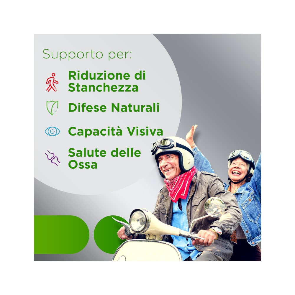 Multicentrum Adulti 50+ Effervescente Integratore Multivitaminico Vitamina B C D A  Magnesio 20 Compresse-5
