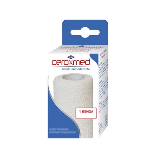 Benda Elastica Ceroxmed 6x400cm 1 Pezzo  - 2