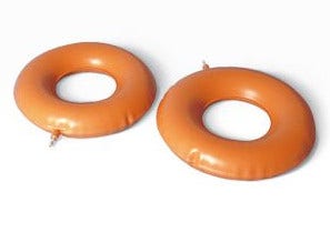 Ciambella Gonfiabile Gomma 40cm 1 pezzo  - 3
