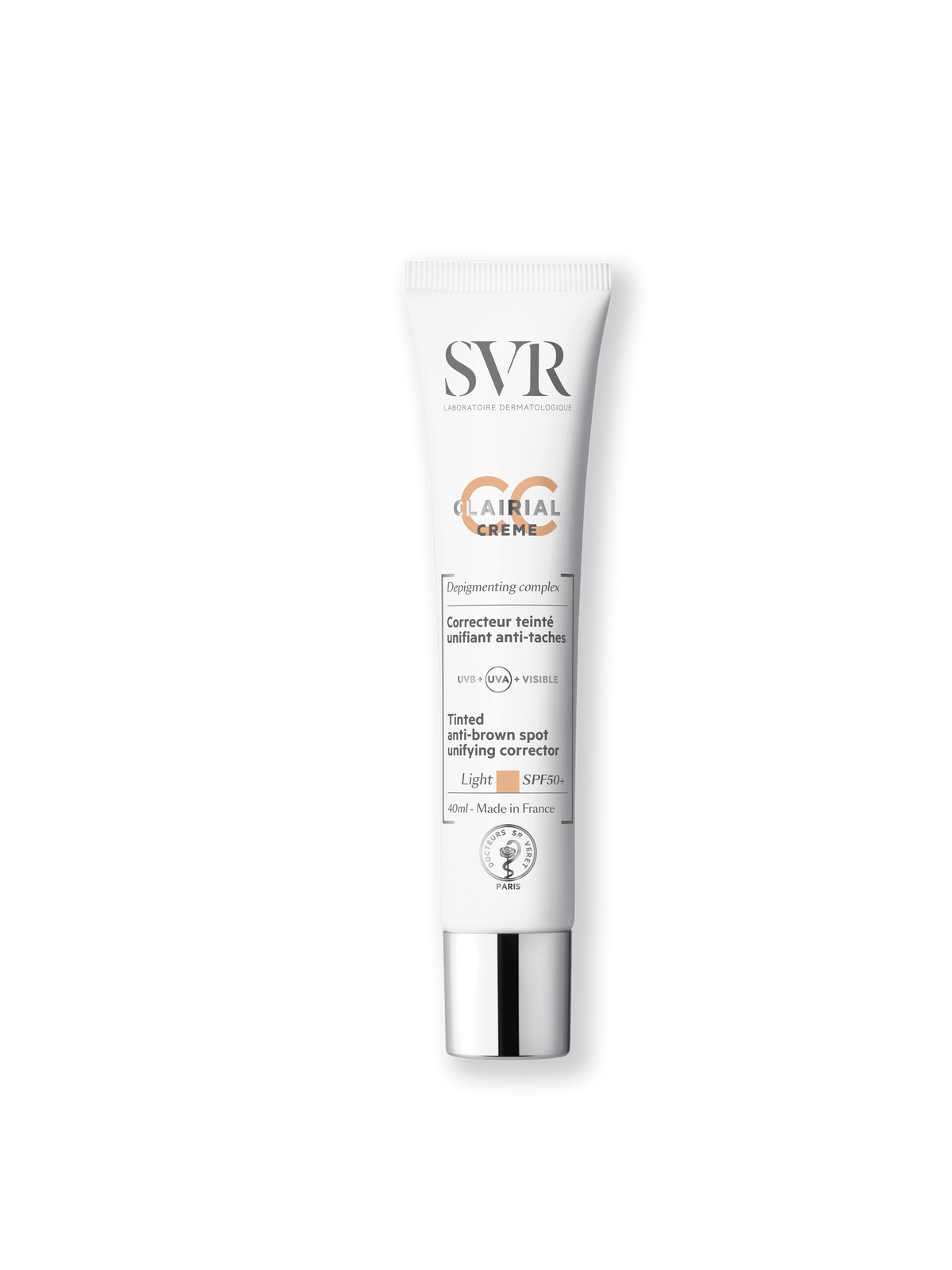 SVR Clairial CC Cream SPF50+ Light 40ml-1