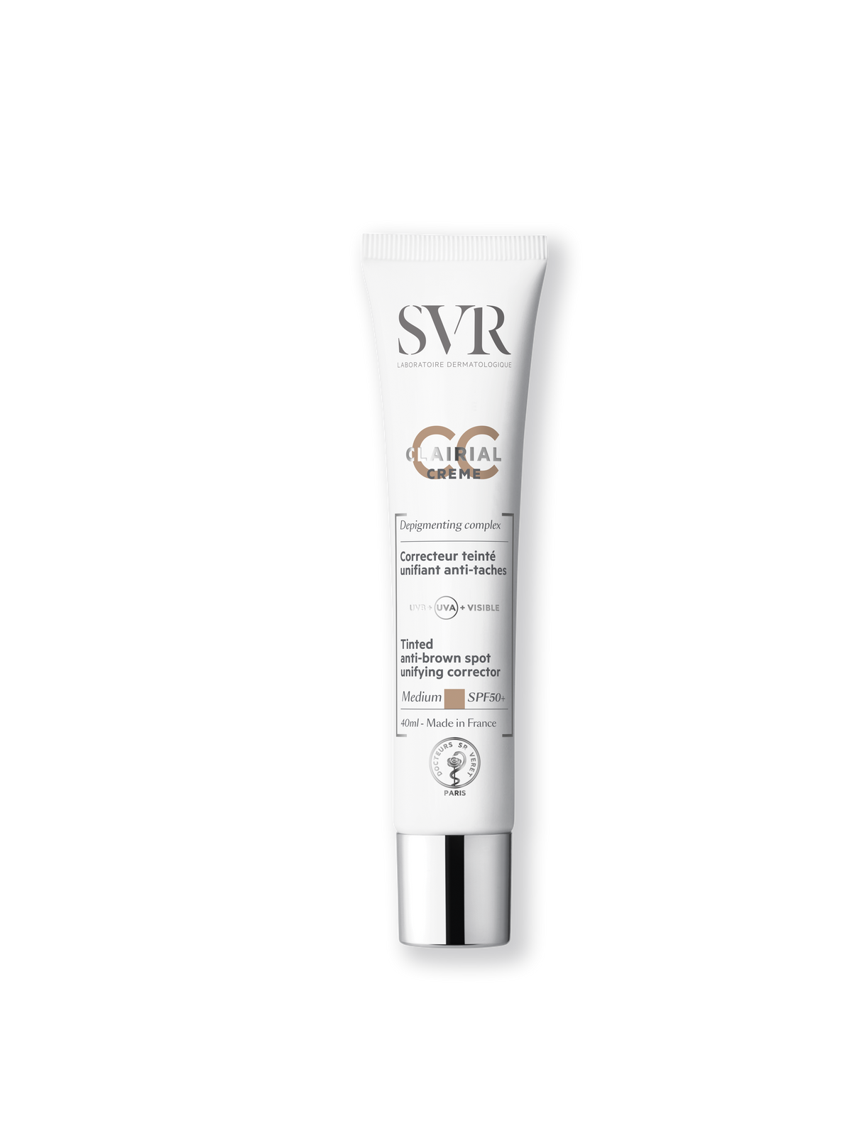 SVR Clairial CC Cream SPF50+ Medium 40ml  - 4