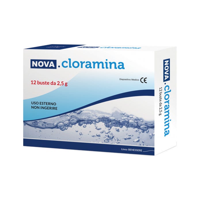 Nova Cloramina 12 Bustine 2,5g  - 2