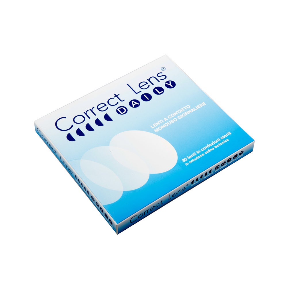 Correct Lens Daily Lenti A Contatto Monouso Giornaliere Diottrie -5,50 30 Pezzi  - 2