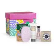 L'Occitane Cofanetto Shampoo Solido 60g + Crema Mani 10ml + Concentrato Latte Mandorla 20ml + Sapone Solido 50g-1
