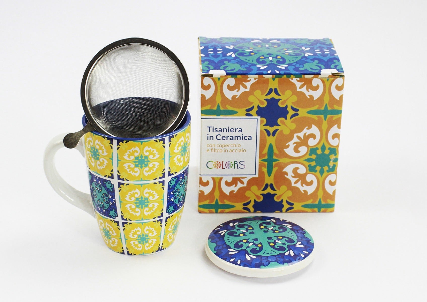 Colors Tisaniera In Ceramica Deep-1