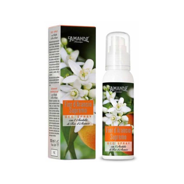 L'Amande Aromatique Deodorante Spray Fior D'Arancio Supremo 100ml  - 2