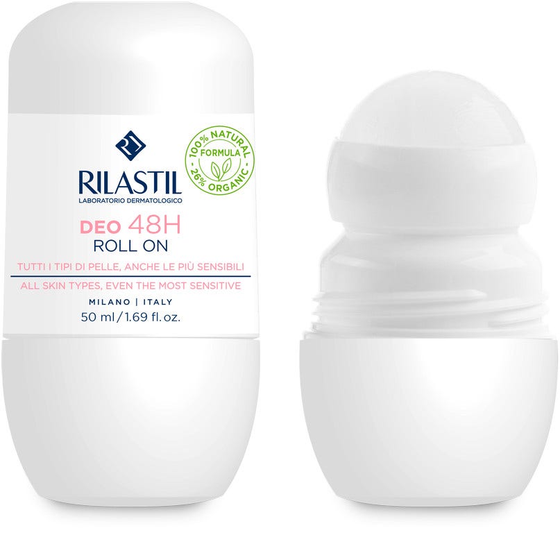 Rilastil Deo Roll-On Deodorante 48H 50ml  - 1