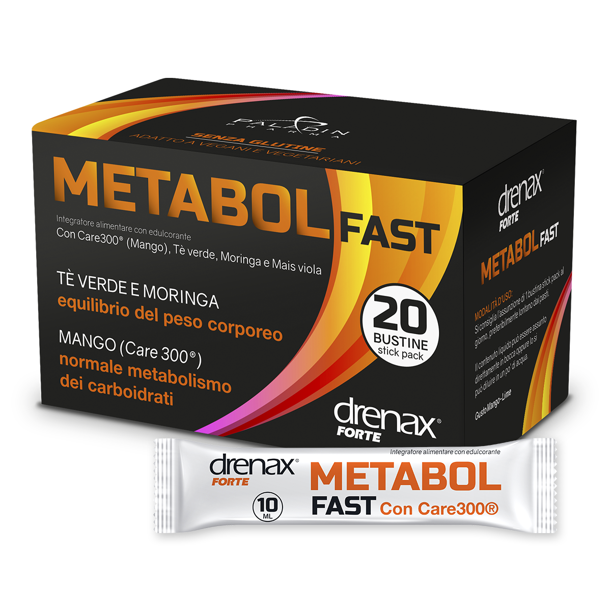 Drenax Forte Metabolfast 20 Stick  - 2