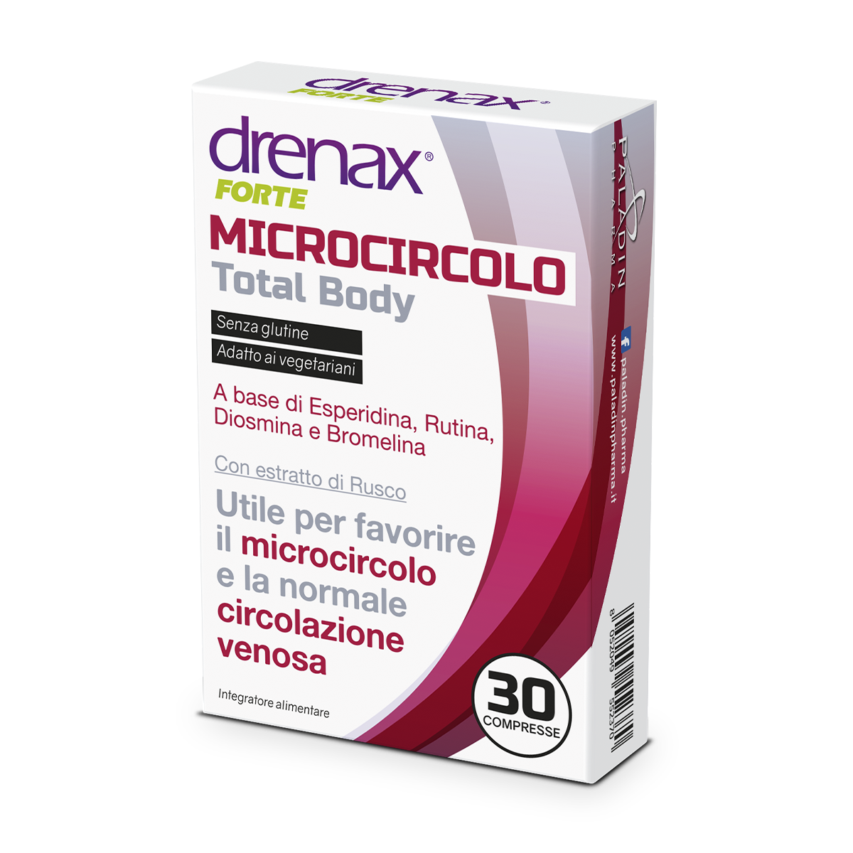 Drenax Forte Microcircolo Total Body 30 Compresse  - 2