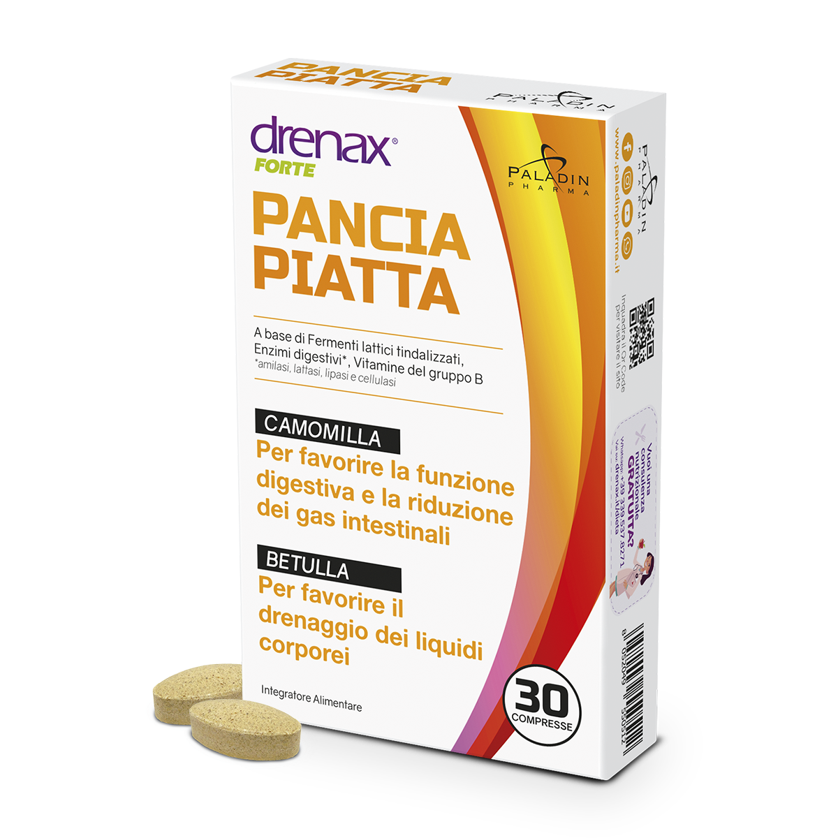 Drenax Forte Pancia Piatta 30 Compresse  - 2