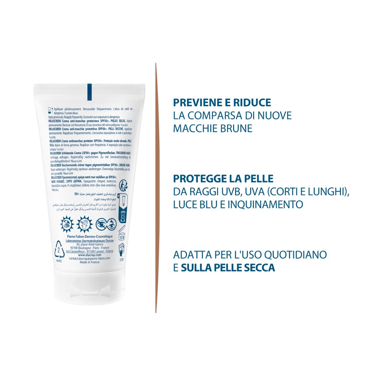 Ducray Melascreen Crema Anti-Macchie Protettiva 50ml SPF50+-6