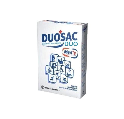 Duo-Sac Sacchetto Freddo-Caldo 2 Pezzi Con Applicatore Tessuto Non Tessuto 13x25cm  - 2