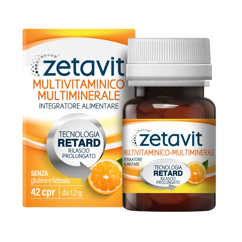 Zetavit Multivitaminico Multiminerale 42 Compresse  - 1