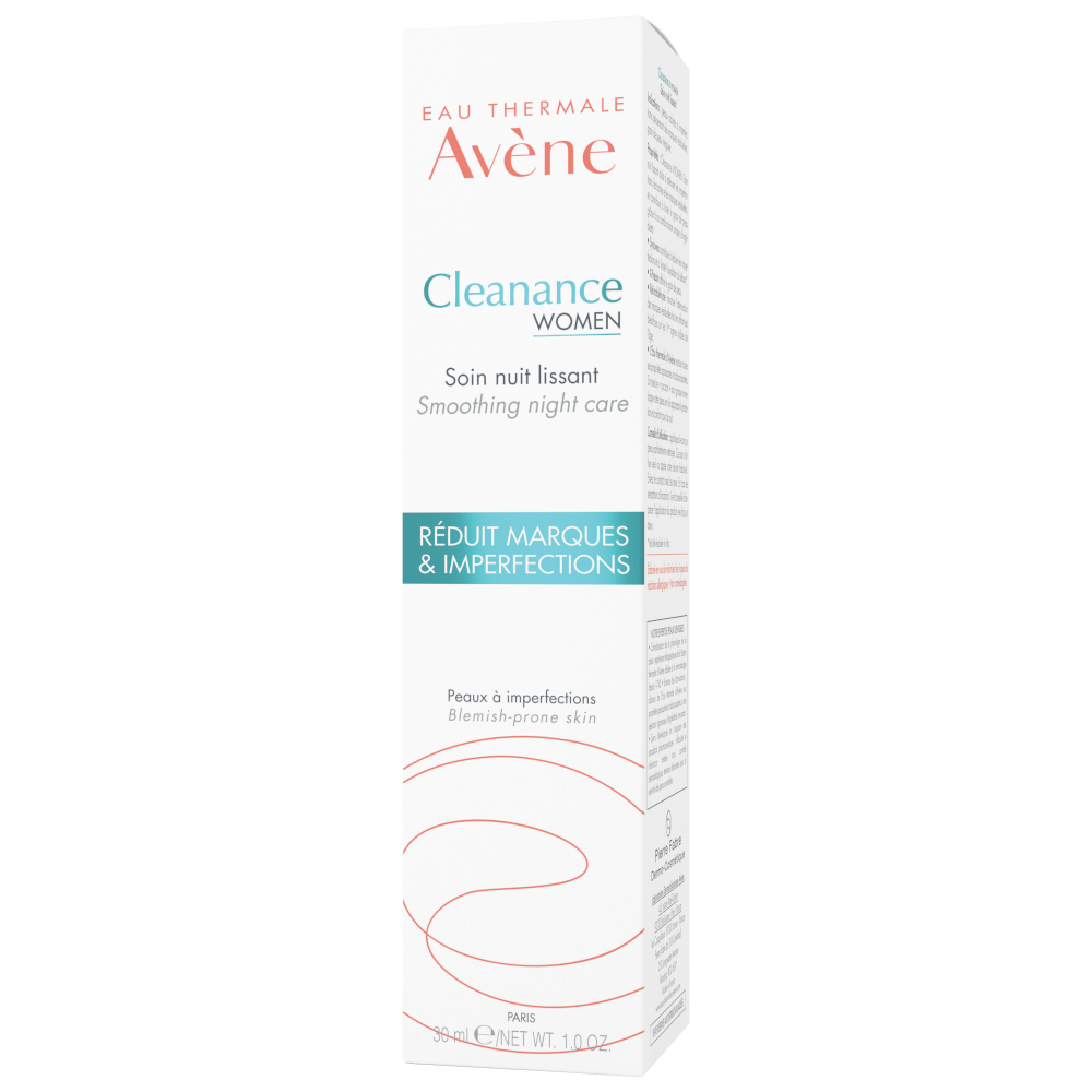 Eau Thermale Avène Cleanance Trattamento Notte Levigante Pelle Grassa Con Imperfezioni 30ml-3