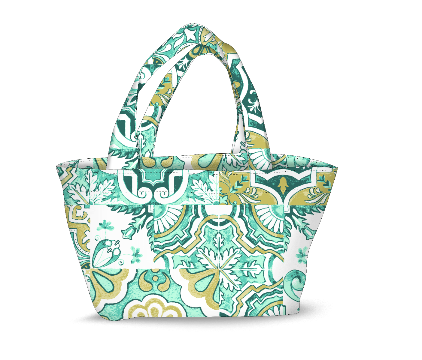 Colors Borsa Colore Verde 28cm-0