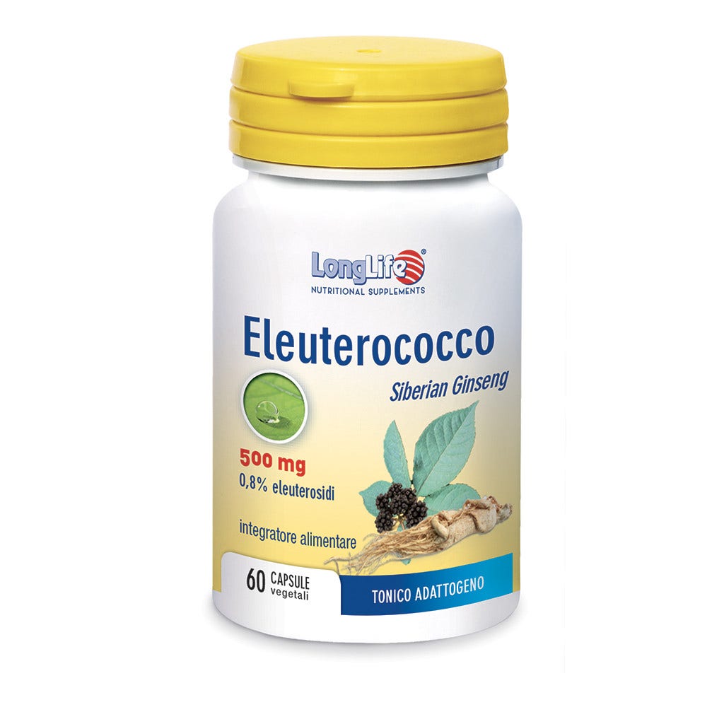 Longlife Eleuterococco 60 Capsule - 2