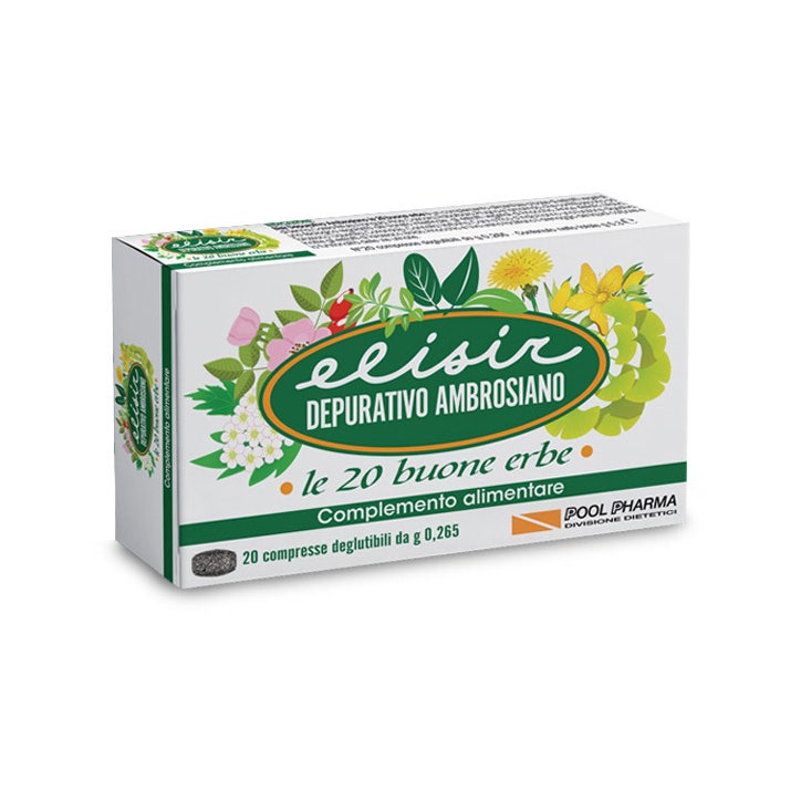 Elisir Depurativo Ambrosiano 20 Compresse  - 2