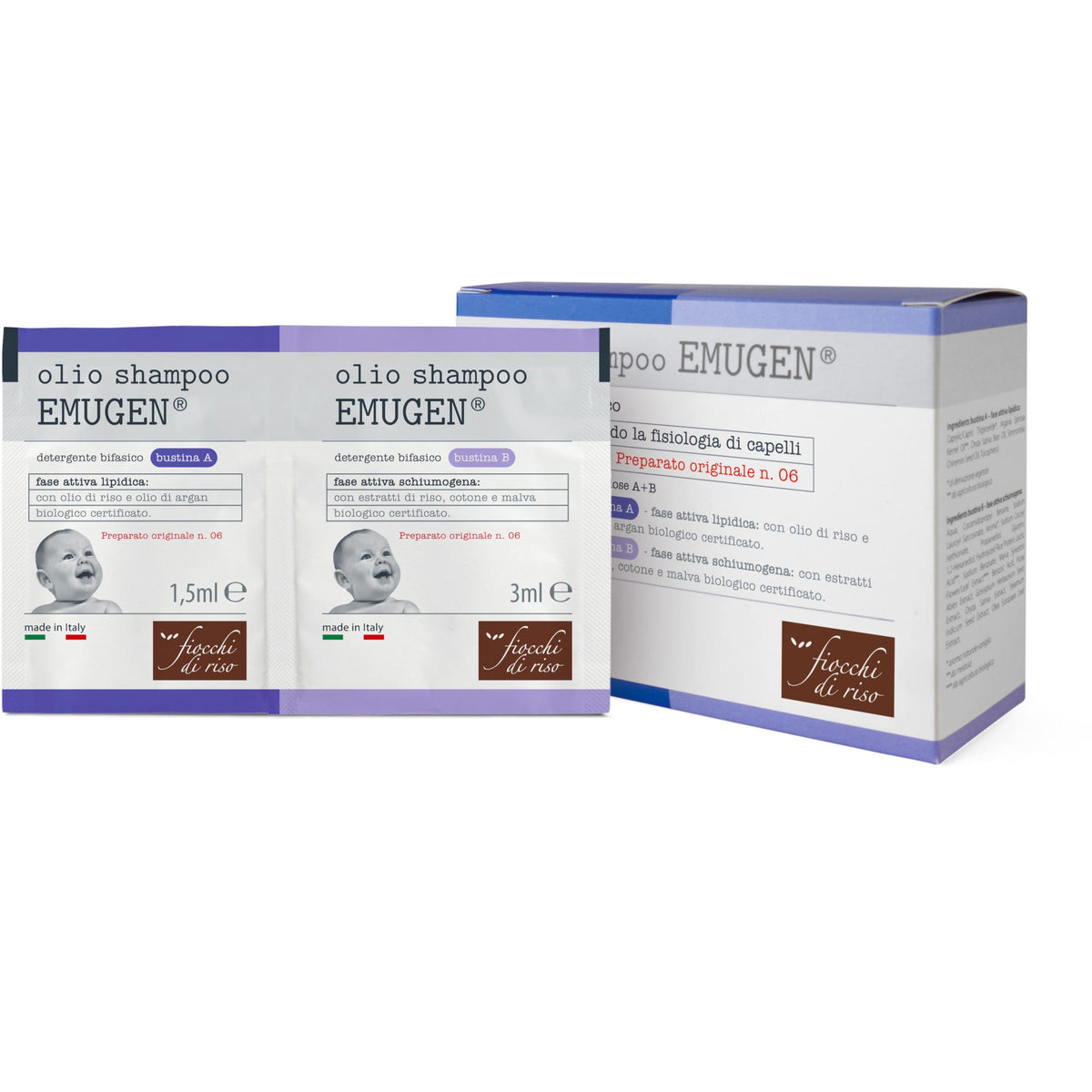 Fiocchi Di Riso Emugen Olio Shampoo 45ml  - 3
