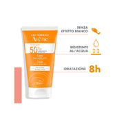 Avène Crema SPF 50+ Solare Viso 50ml-1