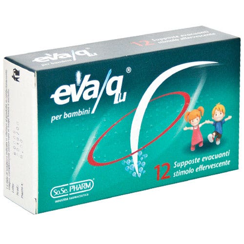 Eva Qu Supposte Bambini 12 Pezzi  - 1